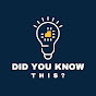 Did You Know This? logo