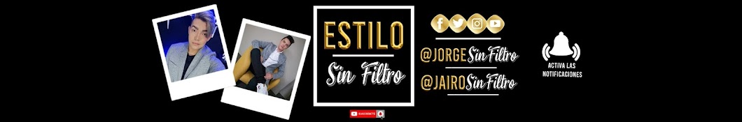 Estilo Sin Filtro Avatar channel YouTube 