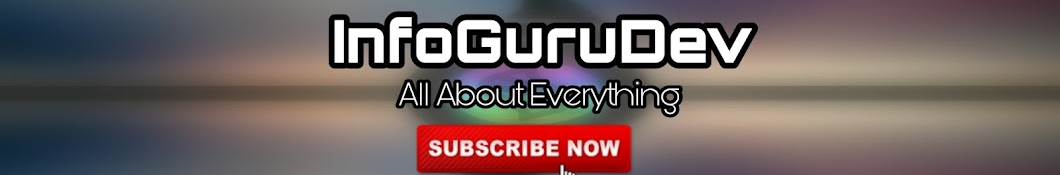 InfoGuruDev Аватар канала YouTube