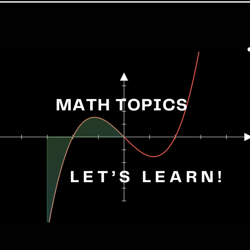 Math Topics By Dr. Marrero