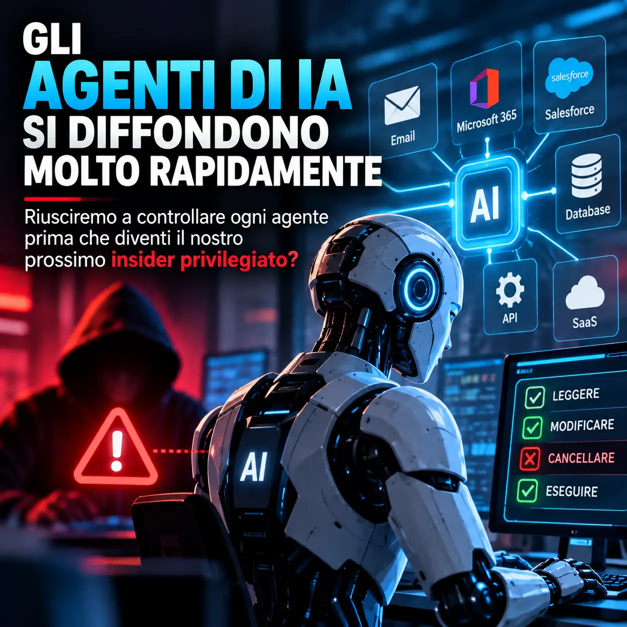 News: Agenti IA sempre più autonomi: il nuovo rischio è un “insider privilegiato” digitale 🤖🔐