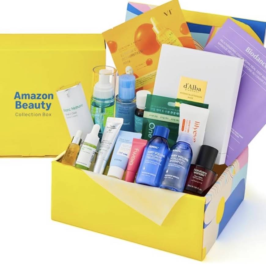 Amazon Beauty Collection Box ・韓国ブランドイエロー YouTube