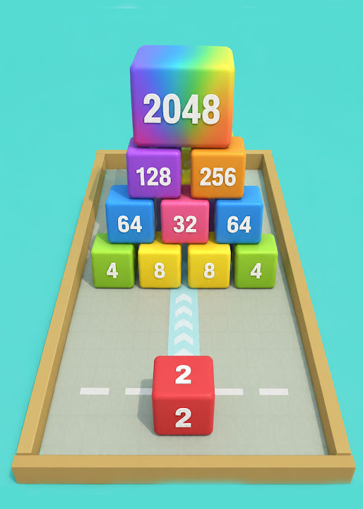 Cube Merge 2048 — cover art