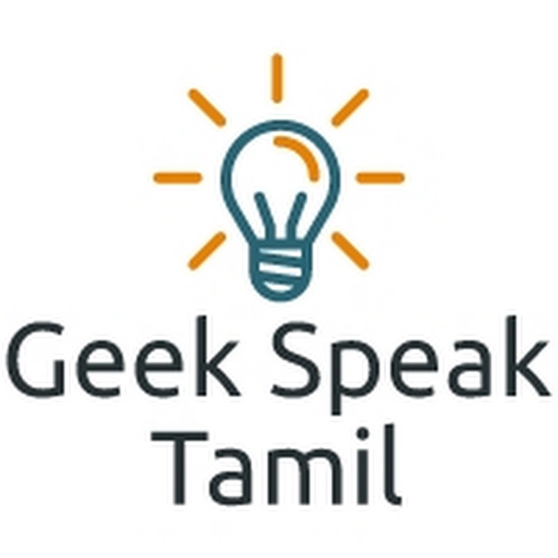 Geek Speak Tamil