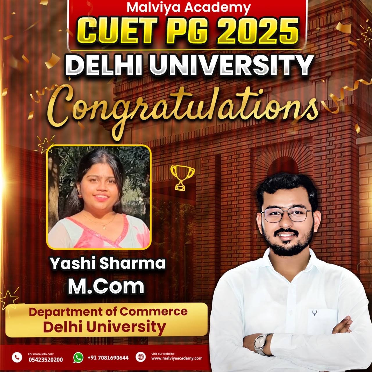 Post from CUET PG Malviya Academy