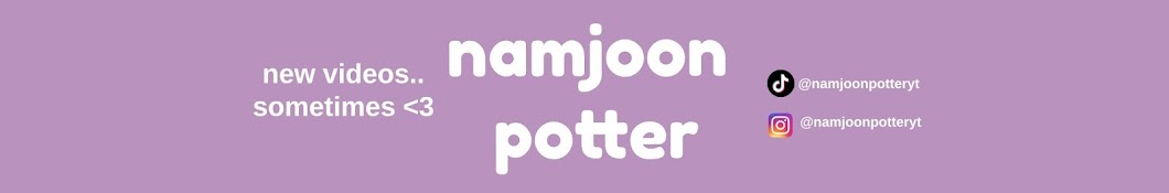 Namjoon Potter is vErY cReEpy YouTube channel avatar