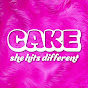 CAKE She Hits Different logo