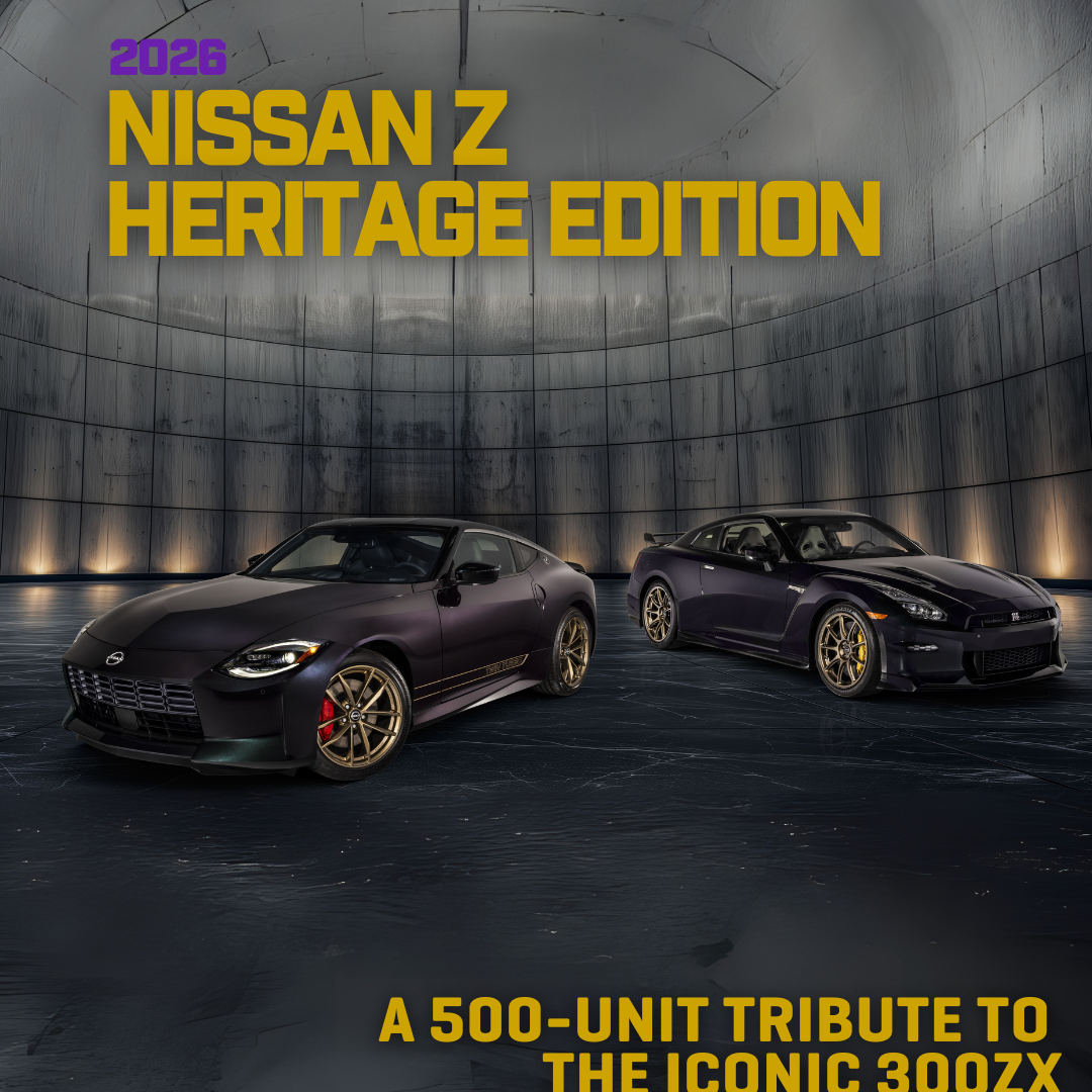 The Nissan Z gets a retro twist with the 2026 Heritage Edition