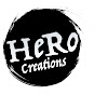 HeRo Creations - views inside the woodshop logo