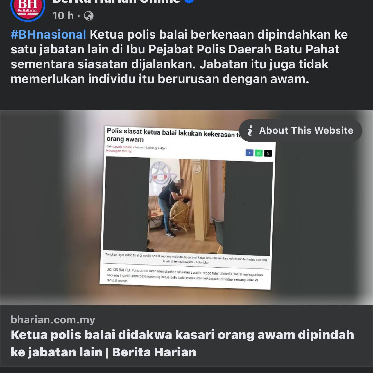 Post from PENGKOYAK MAHACAI WALANON💪🏼