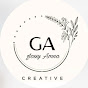 Glossy amna logo