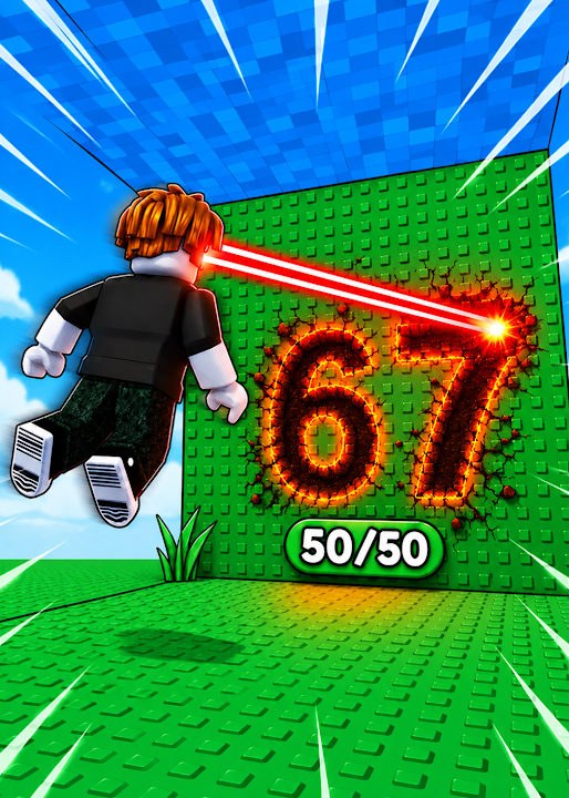 Obby: +1 Laser to Break Walls — cover art