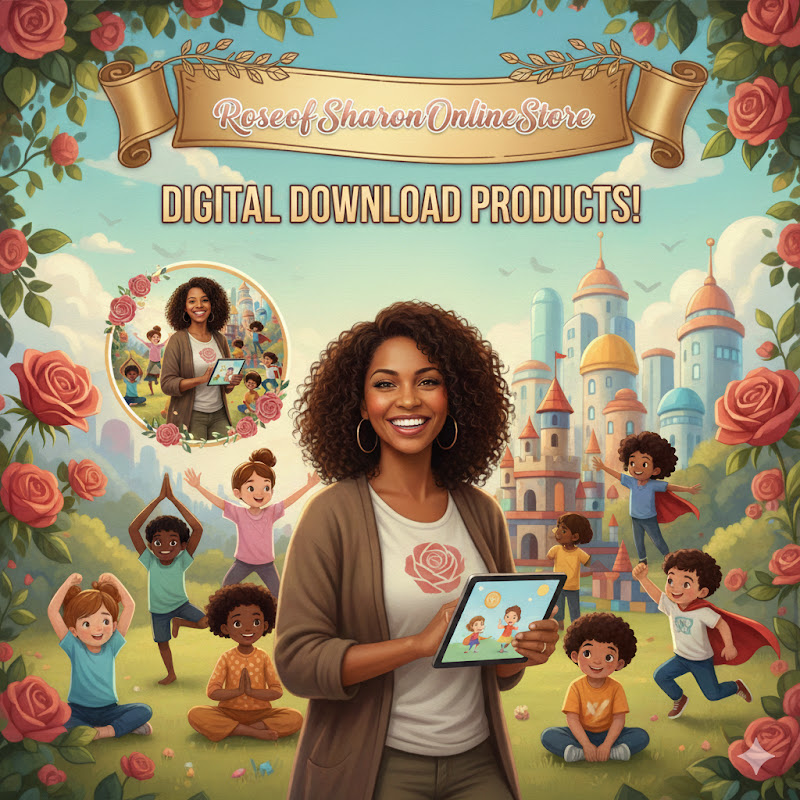 RoseofSharonOnlineStore Digital Download Products!