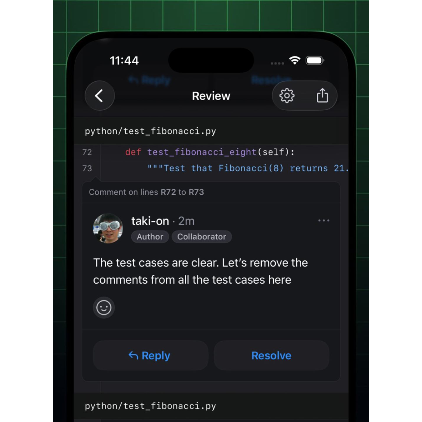 Post from GitHub