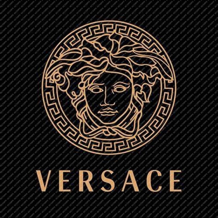 Versace logo Gold