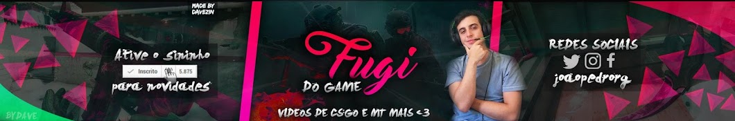 Fugi do Game YouTube channel avatar