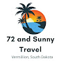 72 and Sunny Travel logo