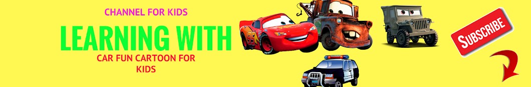 Car Fun Cartoon for Kids Awatar kanału YouTube