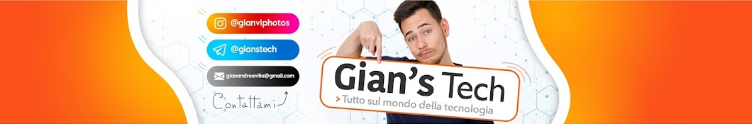 Gian's Tech Avatar canale YouTube 