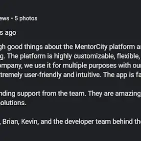 MentorCity YouTube channel