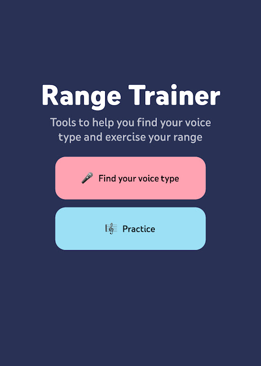 Vocal Range Trainer — cover art