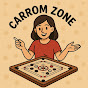 The Carrom Zone  logo
