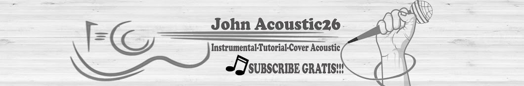 John Acoustic26 رمز قناة اليوتيوب