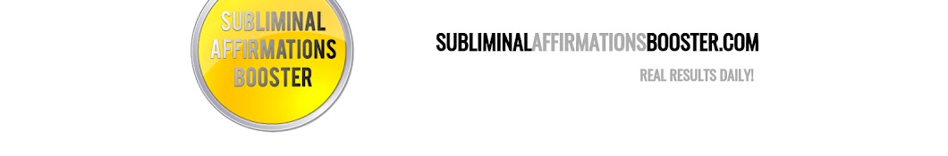 Subliminal Affirmations Booster - FAST RESULTS NOW! YouTube-Kanal-Avatar