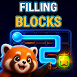 Filling blocks icon