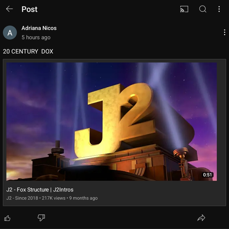 Post from J2 - Since 2018