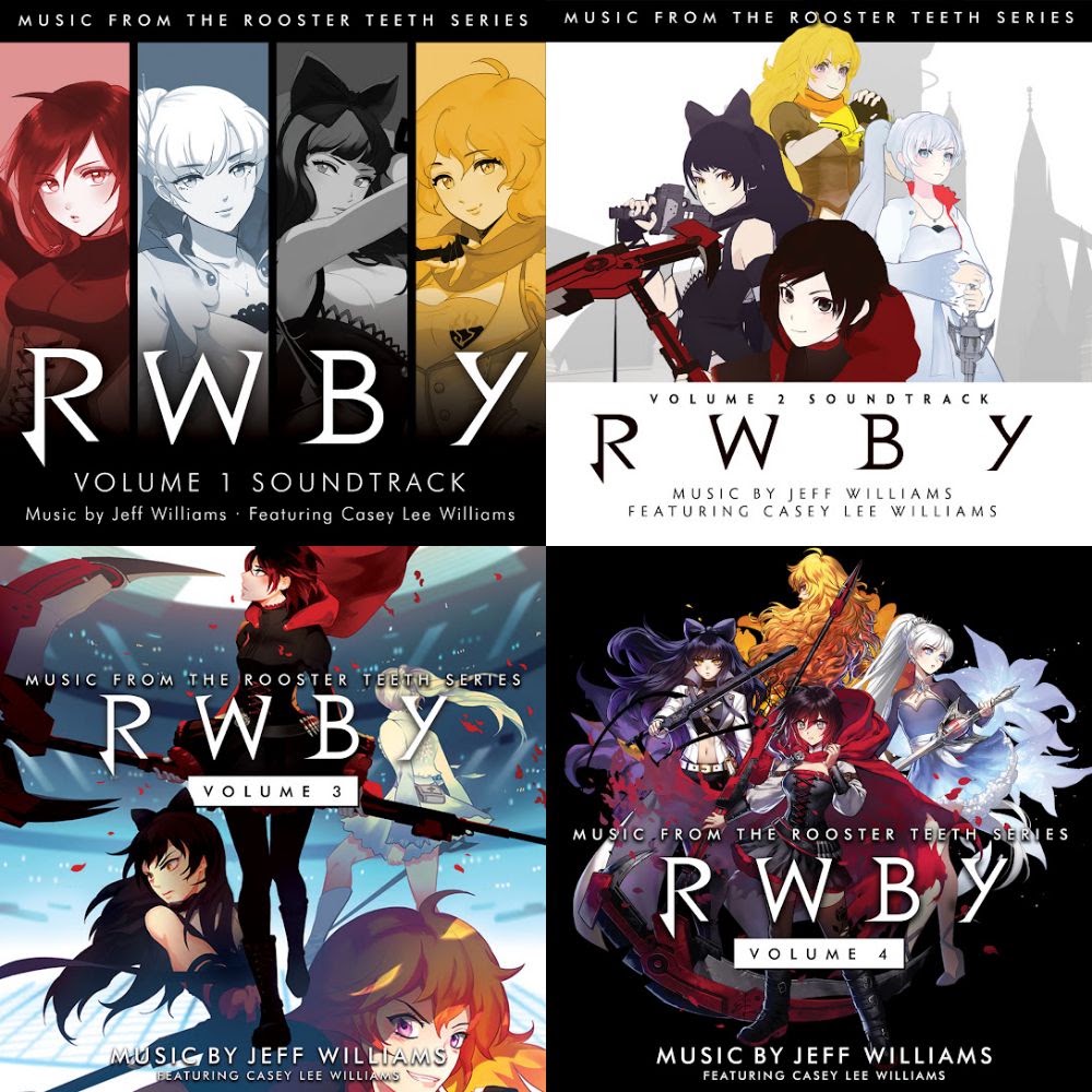 RWBY Soundtrack Volumes 1 to 9