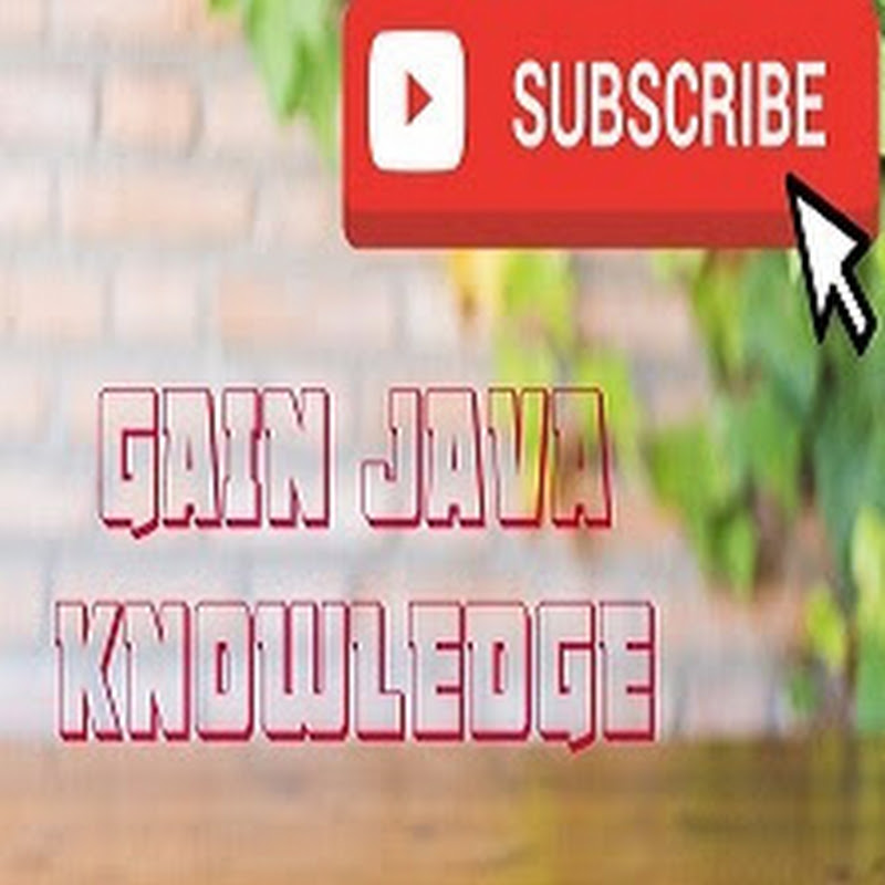Gain Java Knowledge Logo