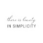 There Is Beauty In Simplicity logo