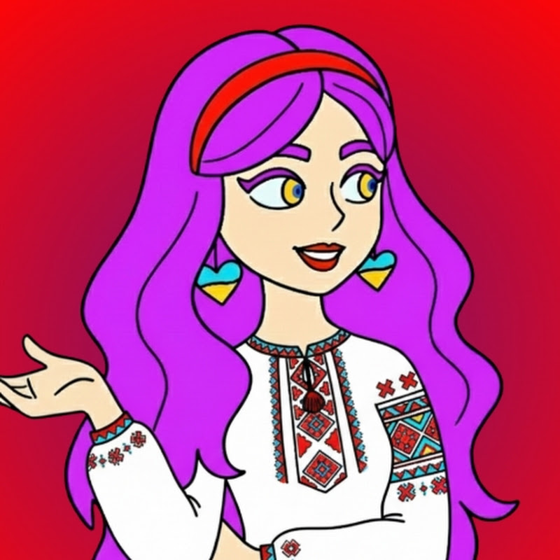 Red Purple Ukrainian 