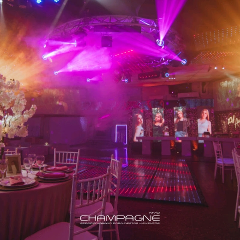 Champagne espacio urbano para fiestas y eventos