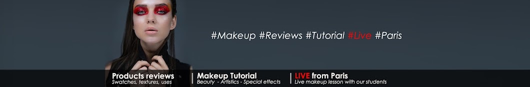 Make-Up Atelier Paris यूट्यूब चैनल अवतार