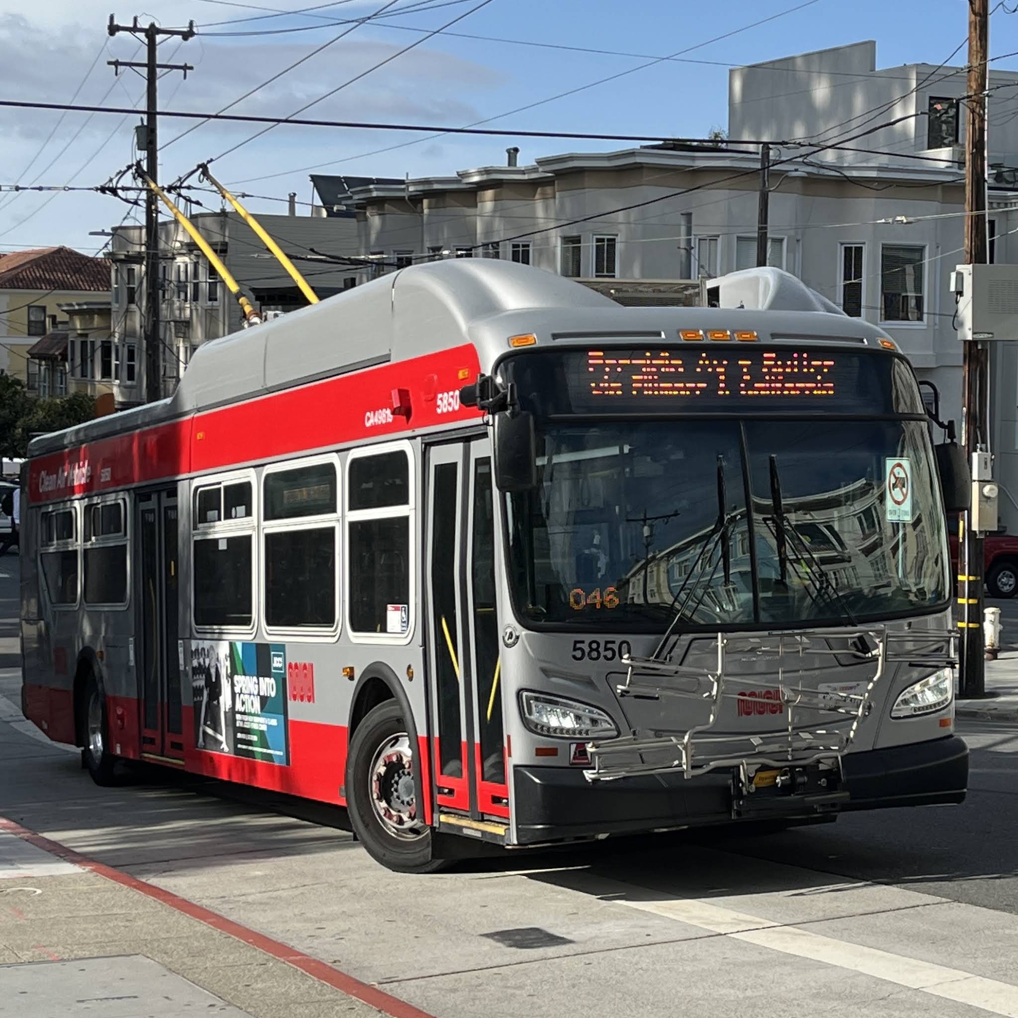 Post from SF Muni Transit Operations
