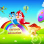 sk cartoon education  logo
