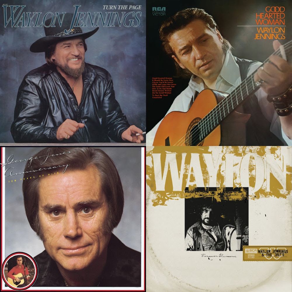 WAYLON JENNINGS, WILLIE NELSON, MERLE HAGGARD, HANK WILLIAMS JR. GEORGE ...