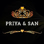 Priya & San logo