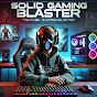 Solid gaming blaster logo