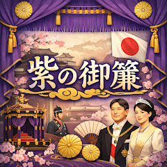 紫の御簾の画像