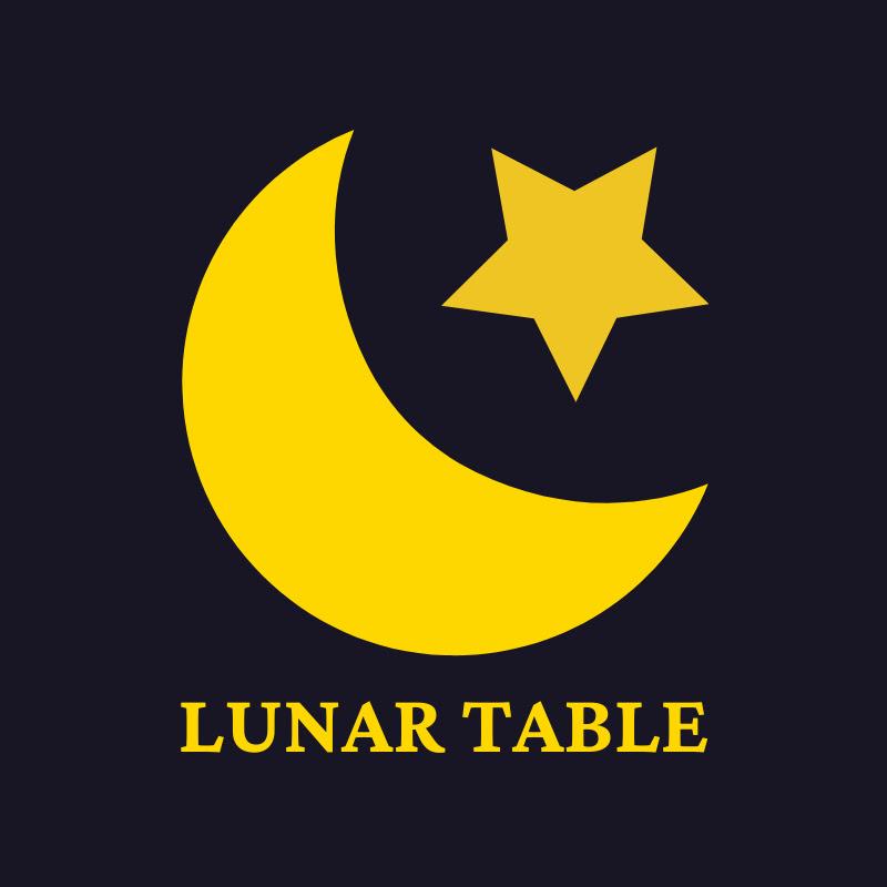 루나 테이블 Lunar Table