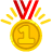 medal-yellow-first-red