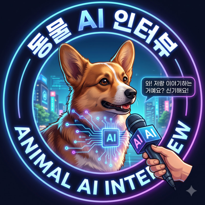 동물 AI 인터뷰 영상 채널