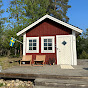A Swedish Cabin on an Esker logo