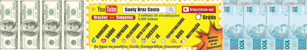 Suely Braz Costa YouTube 频道头像