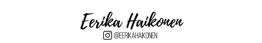 Eerika Haikonen YouTube channel avatar