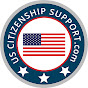 Pass Your Citizenship Test | USCitizenshipSupport logo