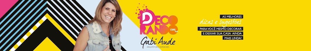 Decorando com Gabi Aude यूट्यूब चैनल अवतार